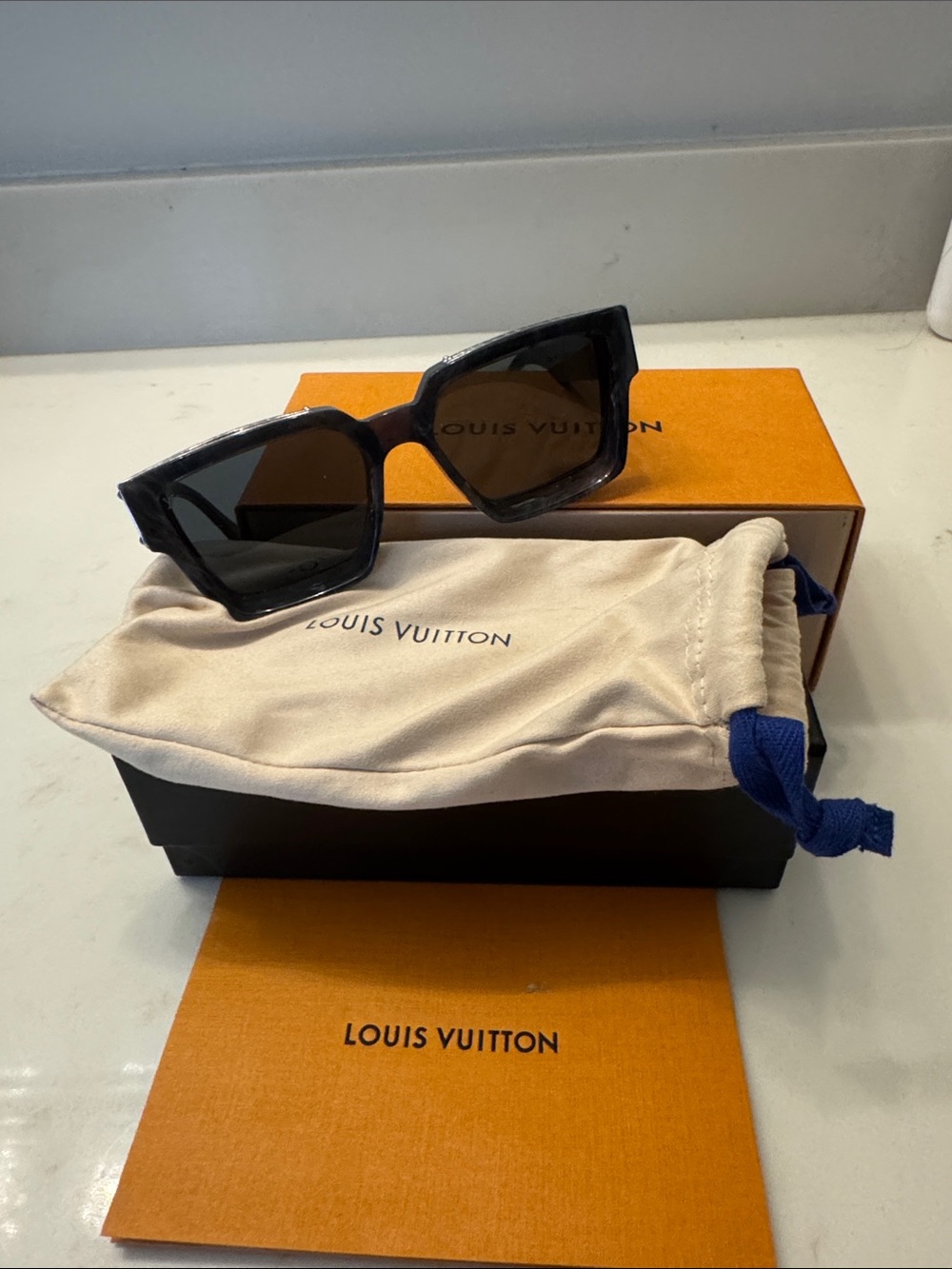Louis Vuitton grey millionaire 
Original receipt. 9/10
Purchase date 11.30.2022